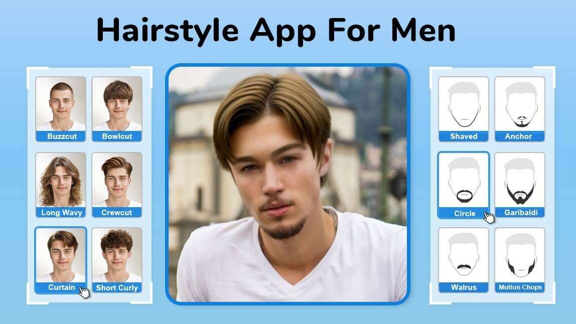 Best Hairstyle App (unique look) By 001