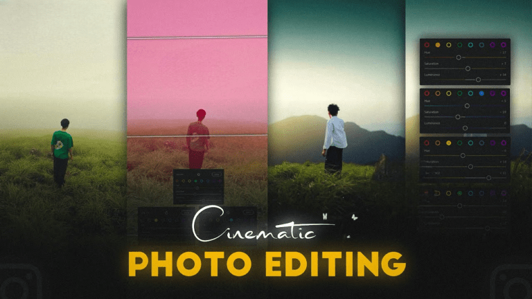 Convert Any Normal Photo Into Cinematic Photo By 009