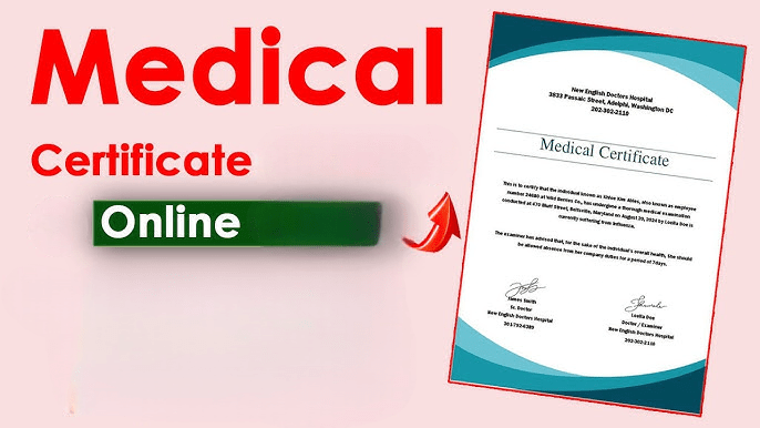 How To Download Medical Certificate Online By 005