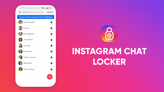 Lock Instagram Chats App By TM03