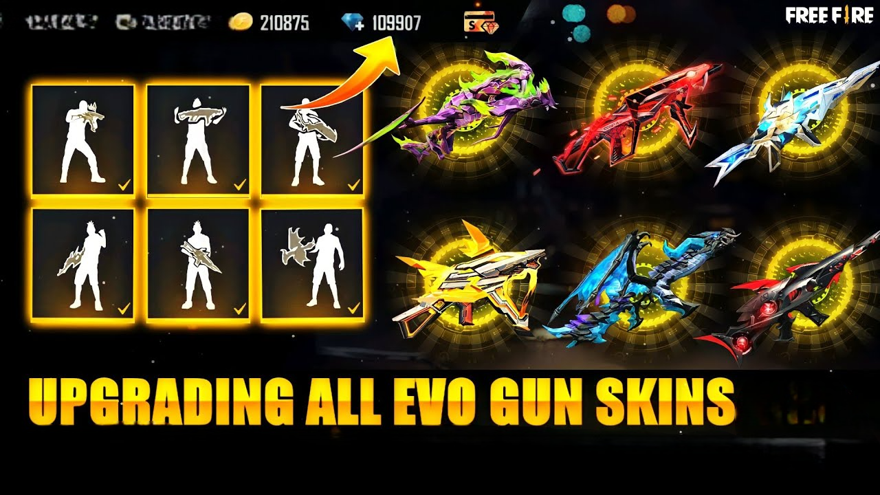 New Free Fire Unlimited Dimonds and All Evo Gun Max By 607