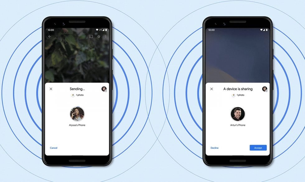 Air Drop Feature In Android Phones By 005