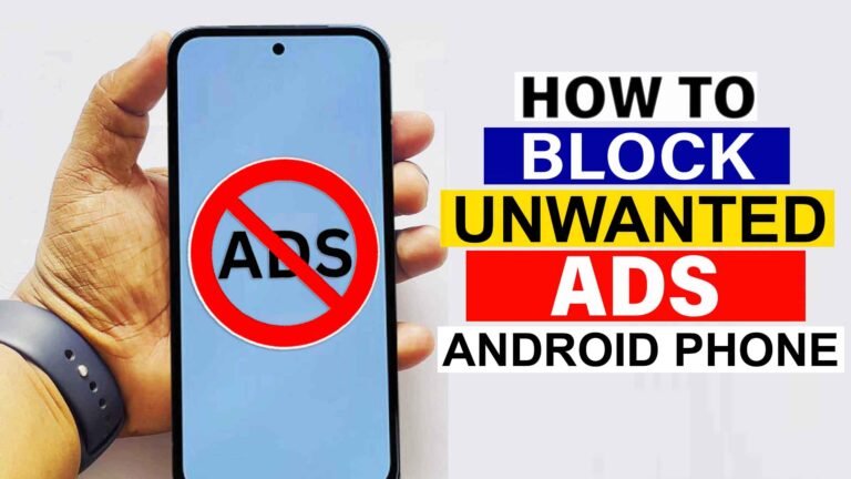 Mobile Unwanted Ads Remove Trick By 900
