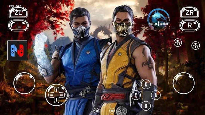 MORTAL COMBAT 1 In Mobile Emulator By 005