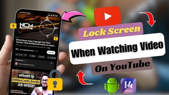 Lock Screen To Watch Videos On Youtube Best Trick By 621