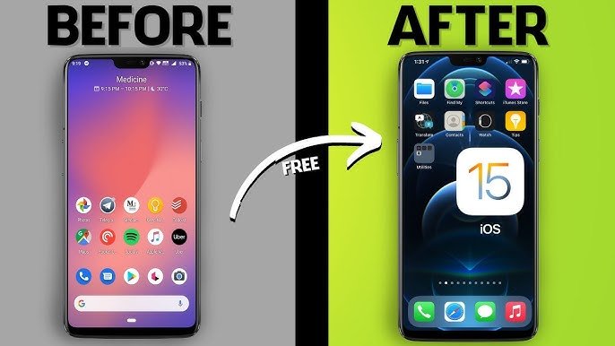 Convert Your Android Phone To I Phone By 707