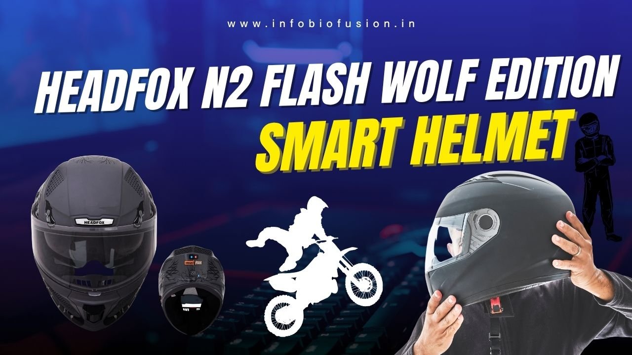 Headfox N2 Flash Wolf Edition Smart Wear Helmet By 622