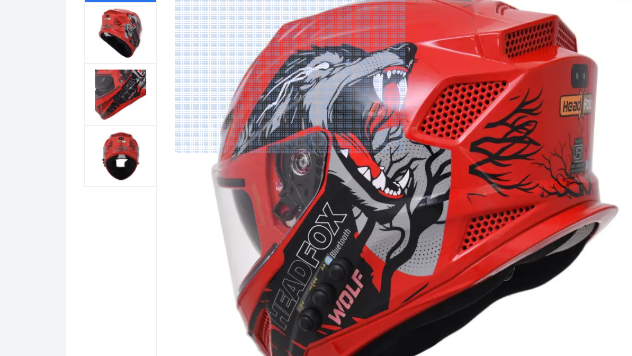 Headfox Wolf Ai Helmet Product By 623