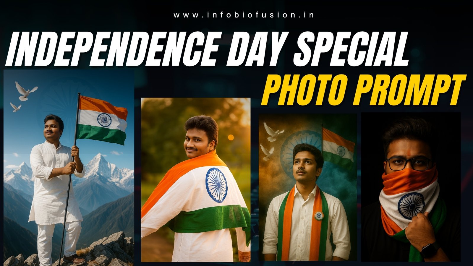 Best Colourful Independence Day Photo Prompt By 369