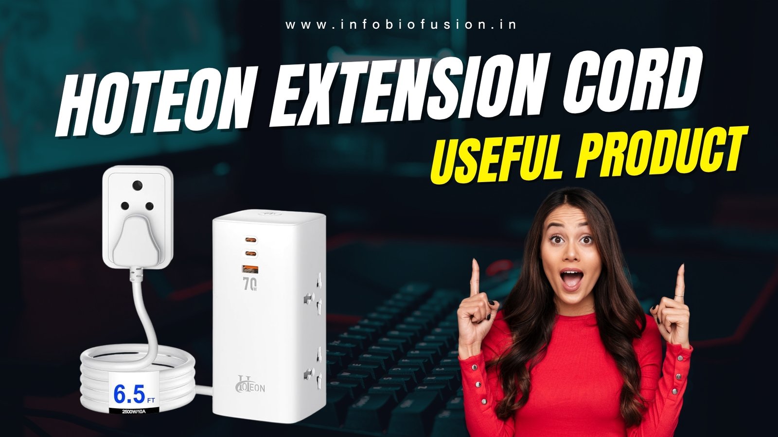 Hoteon Extension cord Product Link By 623