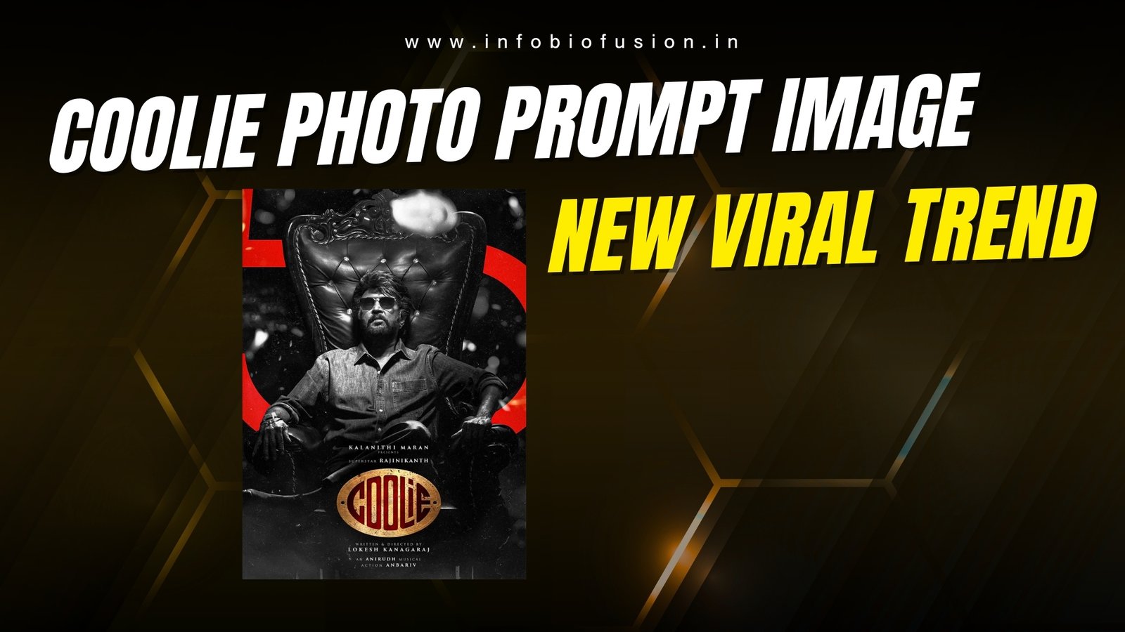 New Coolie Rajinikanth Style Photo Prompt By 708
