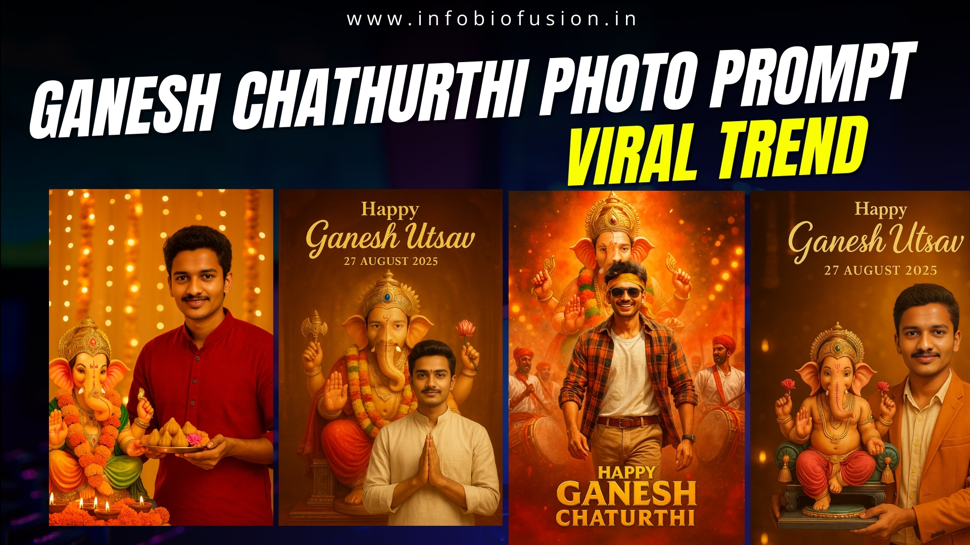 Ganesh Chathurthi HD Photo Prompt By 708