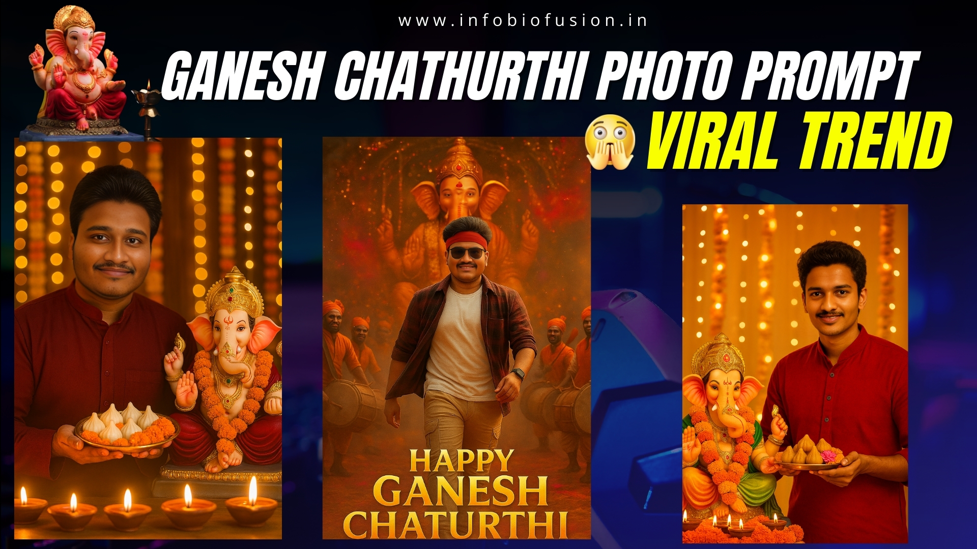 Ganesh Chathurthi Viral Trending Photo Prompts By 369