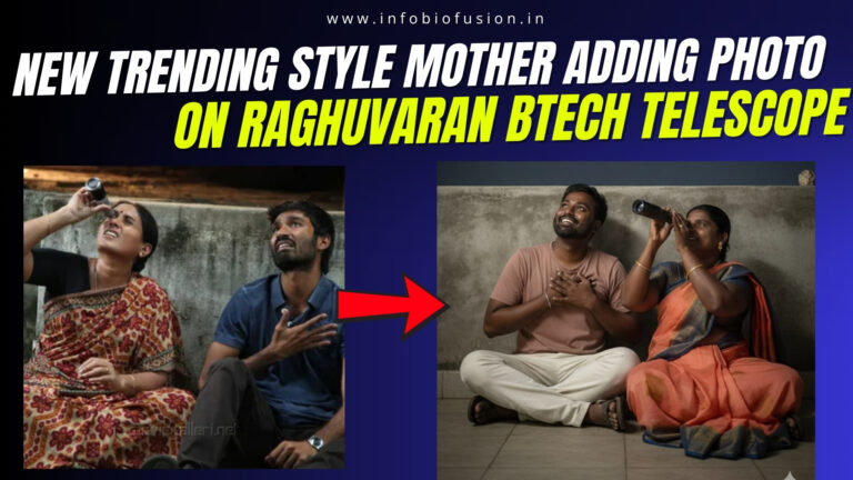 Photo Prompt Like Raghuvaran B Tech Mother & Son Style By 708