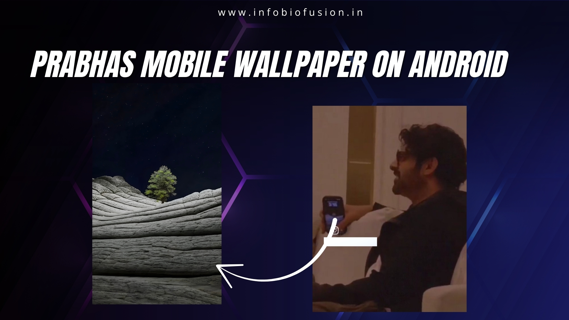 Prabhas Phone Wallpaper Set On Your Phone By 555