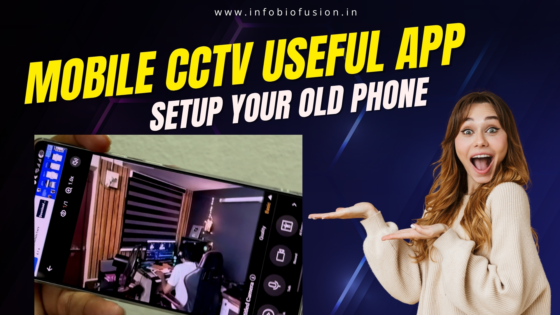 Best Mobile CCTV Useful App On Old Phone By 369