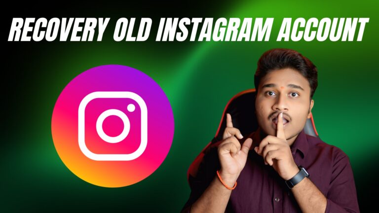 Instagram Old Account Recovery With Meta Tool By 369