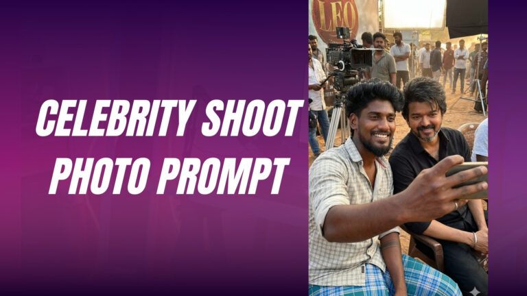 New Trending Ultimate Photo Shoot Video Prompt By 708