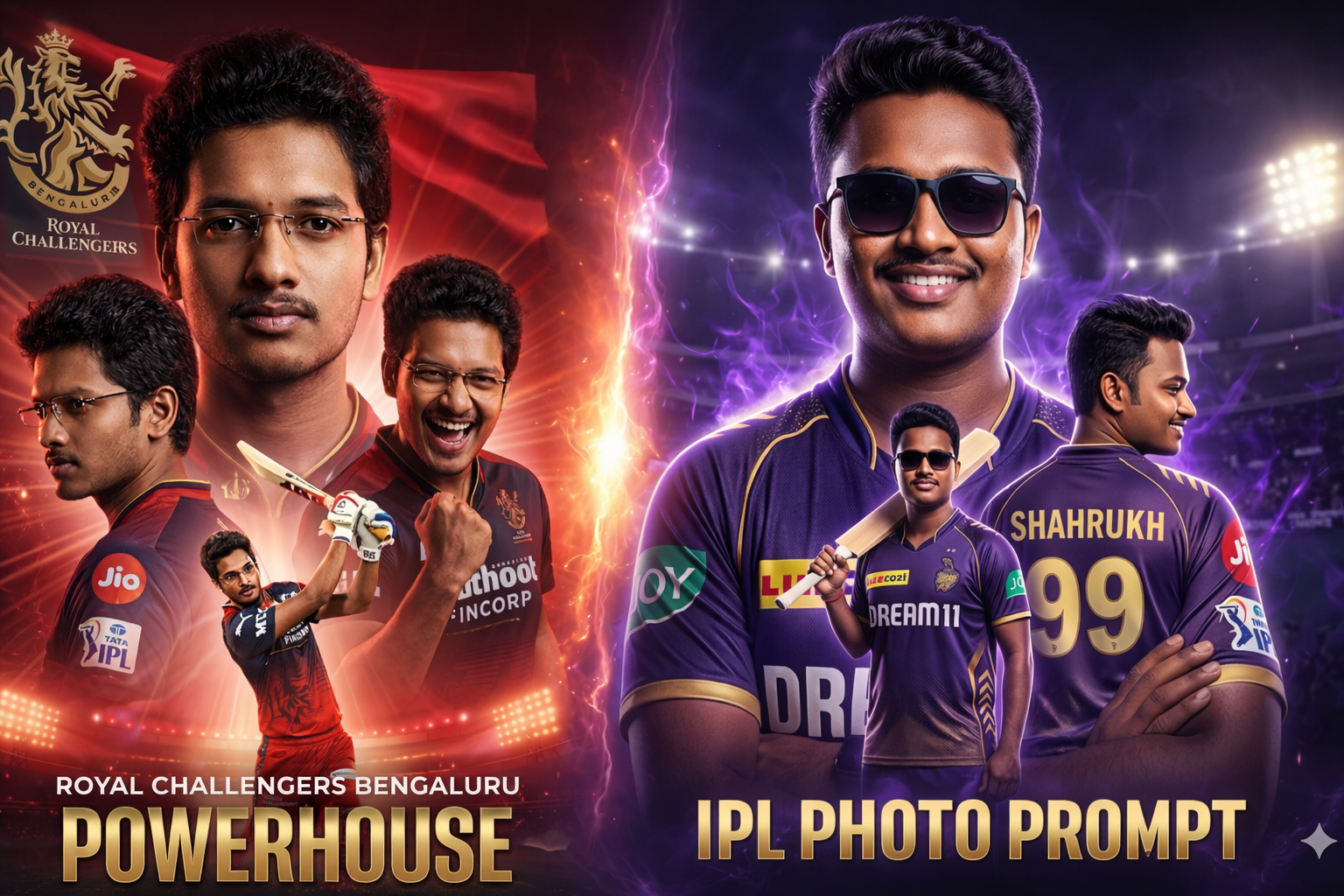 IPL Trending Photo Prompts By 369