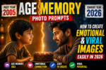 Age Memory Photo Prompts: How to Create Emotional and Viral Images Easily in 2026