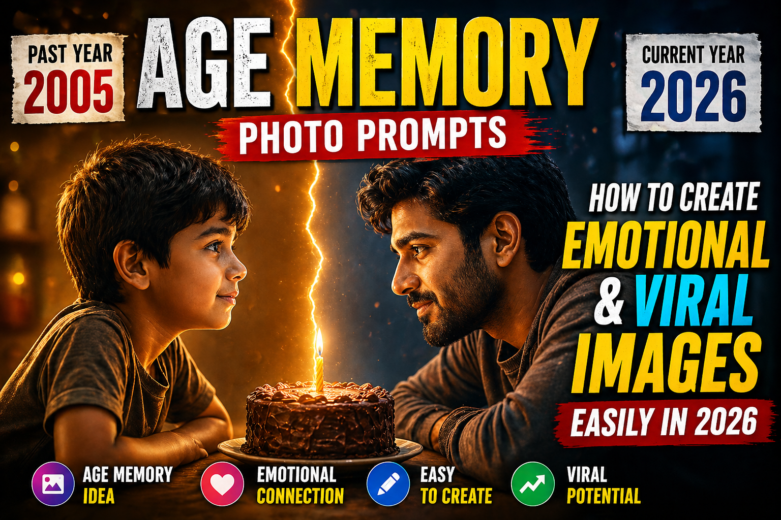 Age Memory Photo Prompts: How to Create Emotional and Viral Images Easily in 2026