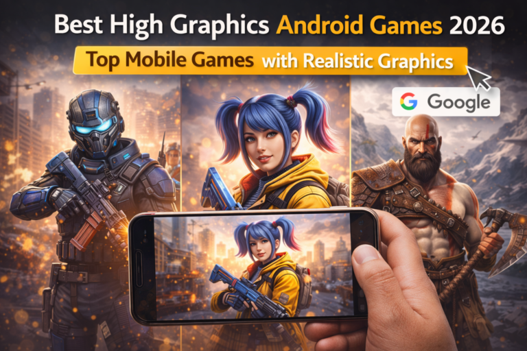 Best High Graphics Android Games 2026 | Top Mobile Games with Realistic Graphics