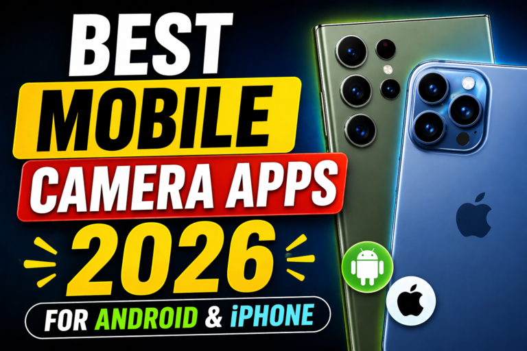 Best Mobile Camera Apps 2026 for Android and iPhone