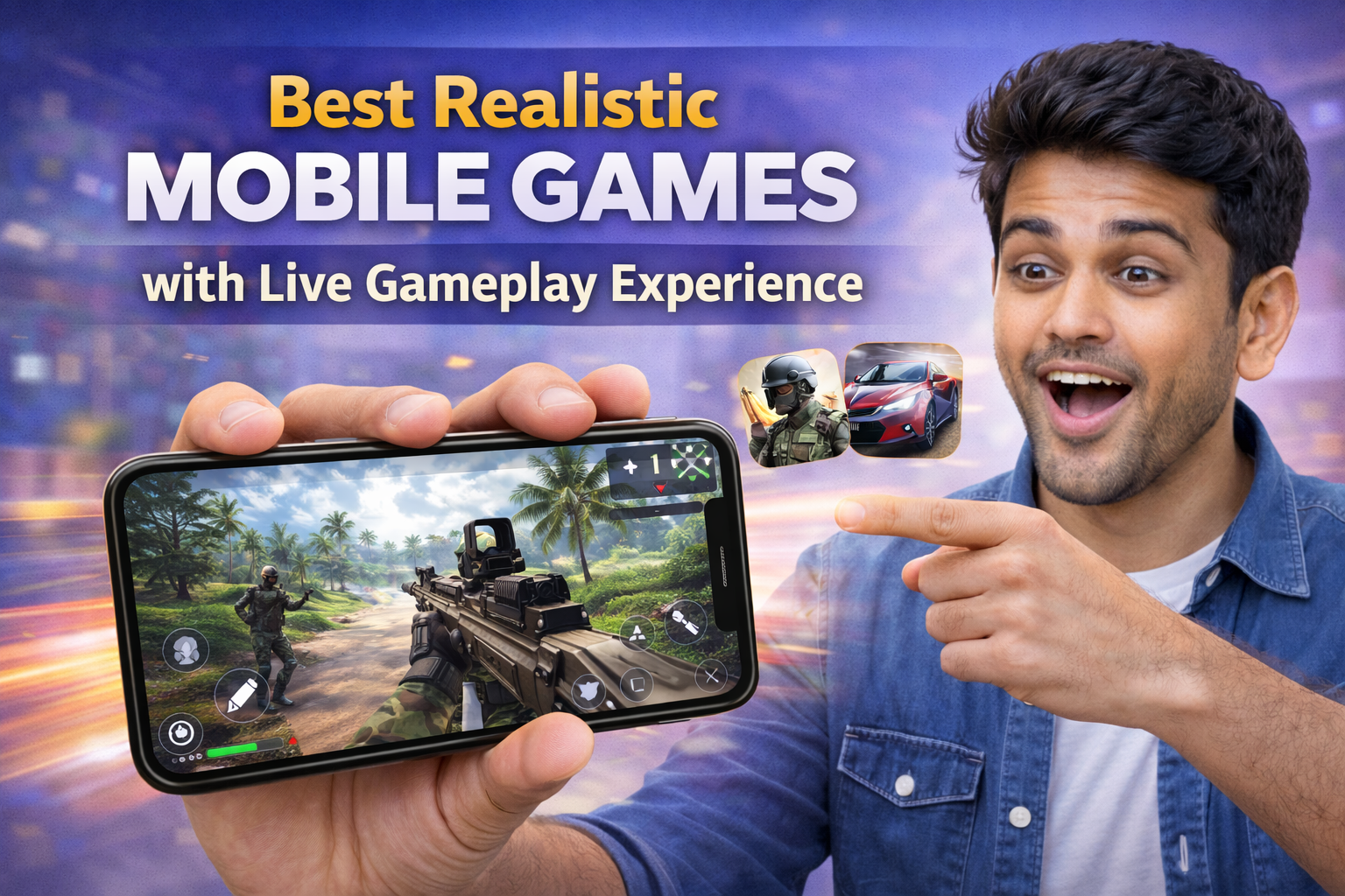 Best Realistic Mobile Games with Live Gameplay Experience