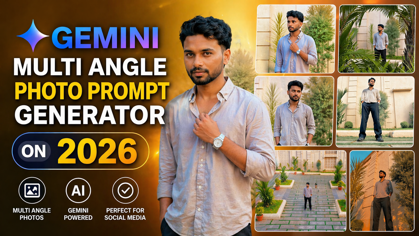 Gemini Multi Angle Photo Prompt Generator On 2026