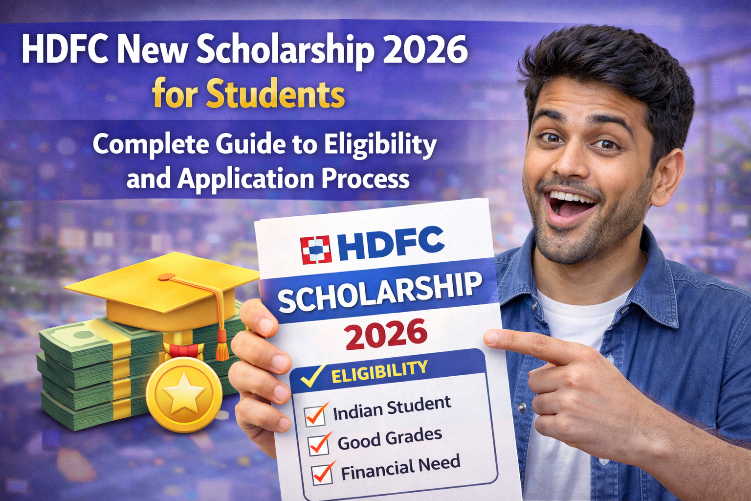 HDFC New Scholarship 2026 for Students: Complete Guide to Eligibility and Application Process