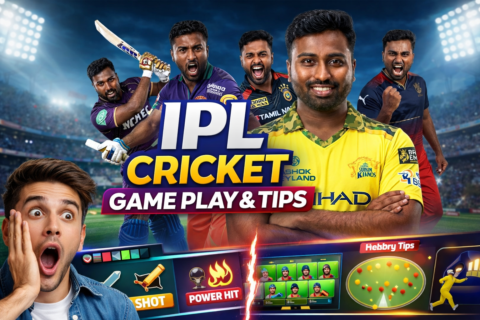 IPL Cricket Game Play | Full Gameplay & Tips
