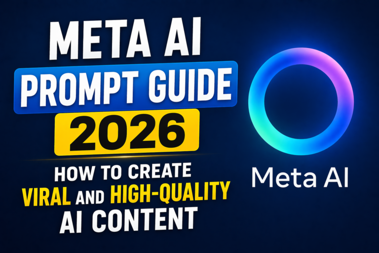 Meta AI Prompt Guide 2026 How to Create Viral and High-Quality AI Content