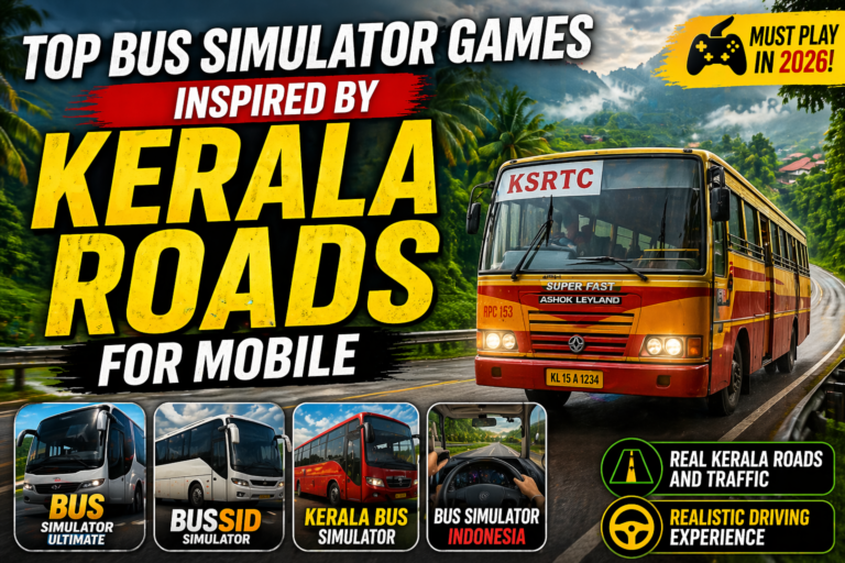 Top Bus Simulator Games Inspired by Kerala Roads for Mobile