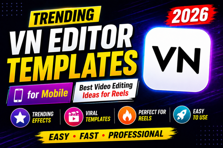 Trending VN Editor Templates 2026 for Mobile Best Video Editing Ideas for Reels