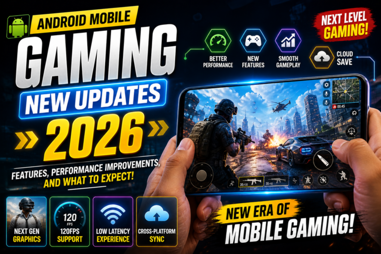 Android Mobile Gaming New Updates 2026: Features, Performance Improvements, and What to Expect