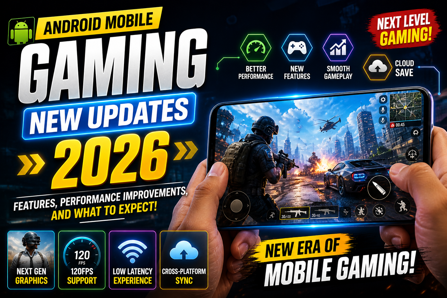 Android Mobile Gaming New Updates 2026: Features, Performance Improvements, and What to Expect