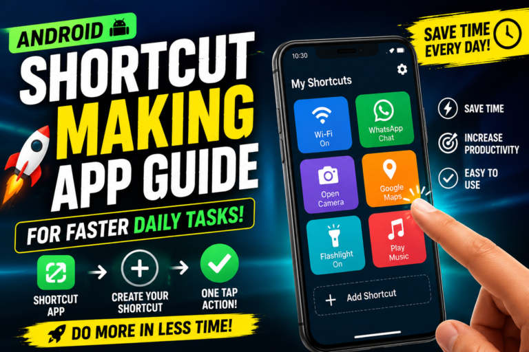 Android Shortcut Making App Guide For Faster Daily Tasks
