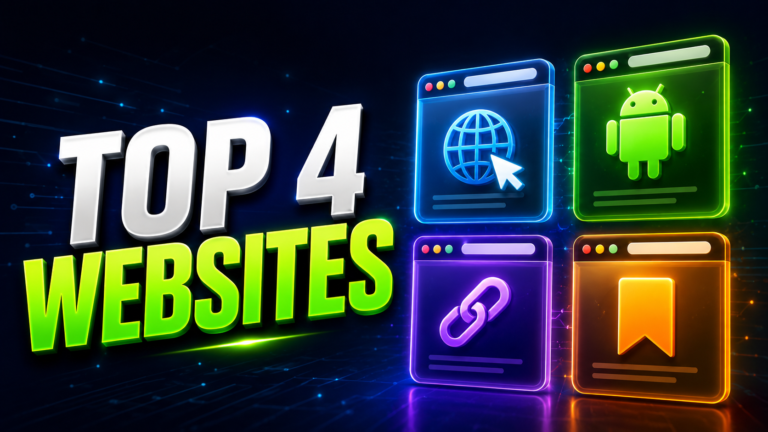 Top 4 Useful Android Websites 2026 You Should Bookmark