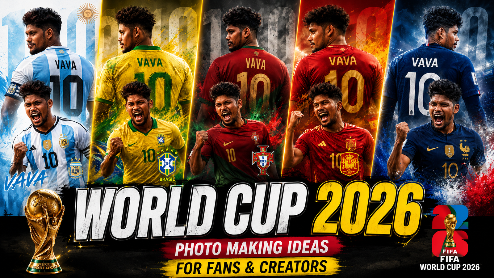 World Cup 2026 Photo Making Ideas For Fans And Creators