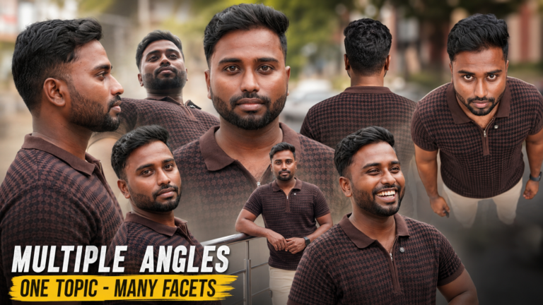convert one photo to multiple angles