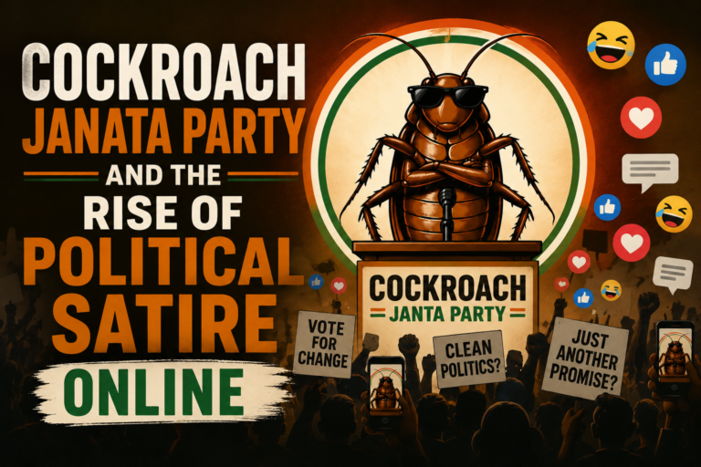 Cockroach Janata Party and the Rise of Political Satire Online
