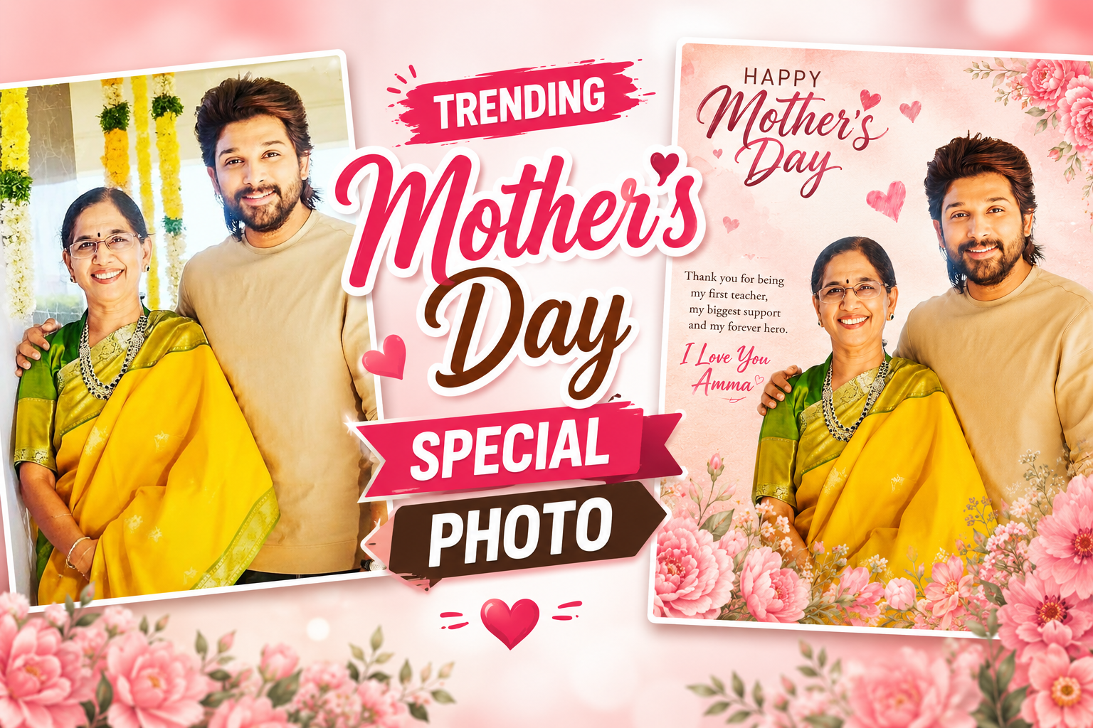 Trending Mothers Day Special Photo Making Guide For Everyone