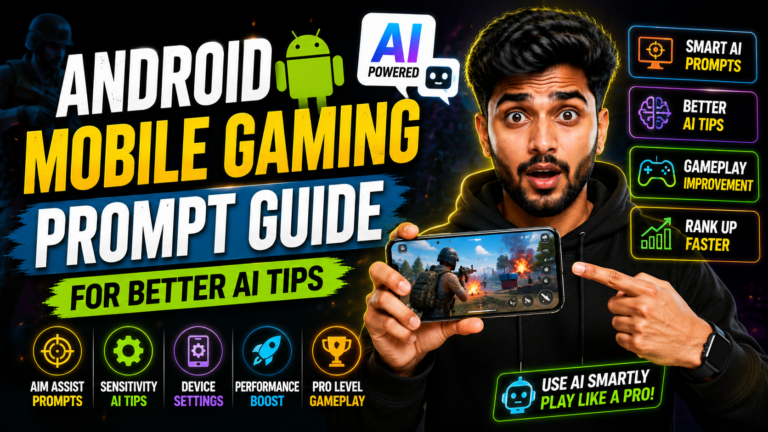 Android Mobile Gaming Prompt Guide For Better AI Tips