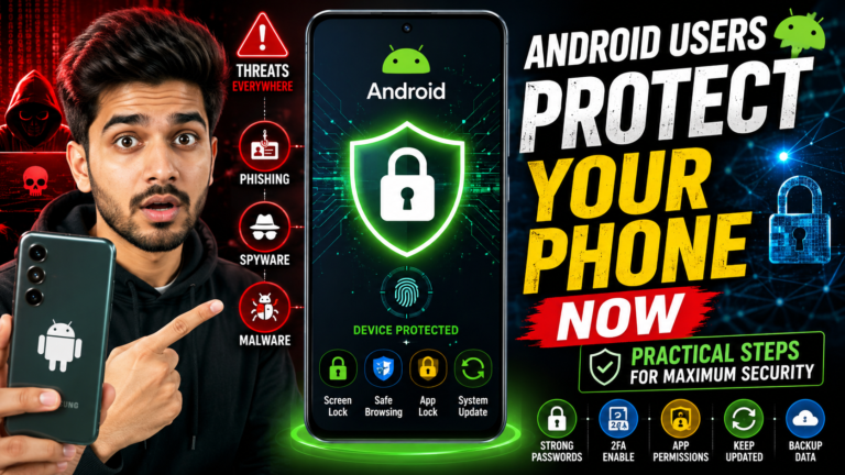Android Users Protect Your Mobile Phone With These Practical Steps
