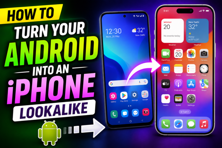 How To Turn Your Android Into an iPhone Lookalike