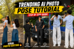 trending photo pose tutorial