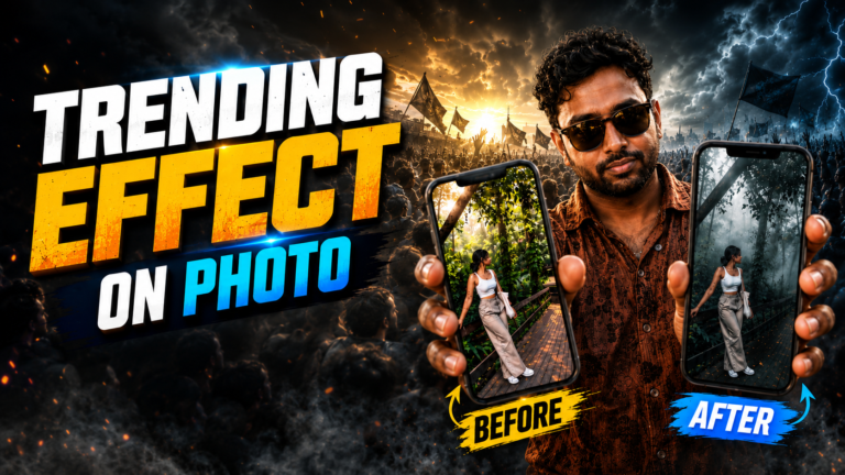 How To Create Trending Moody Effect Photos Online