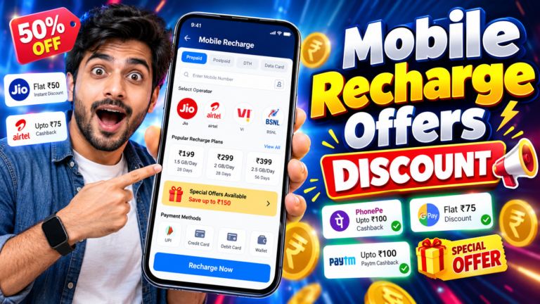 How to Actually Use Mobile Recharge Offers and Discounts